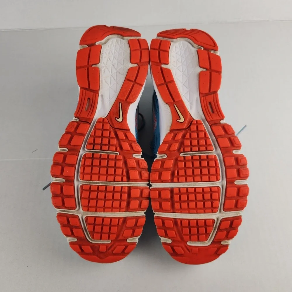 Nike Revolution 2‎ Running Shoes US 9.5 Blue Teal Orange 554900-411
